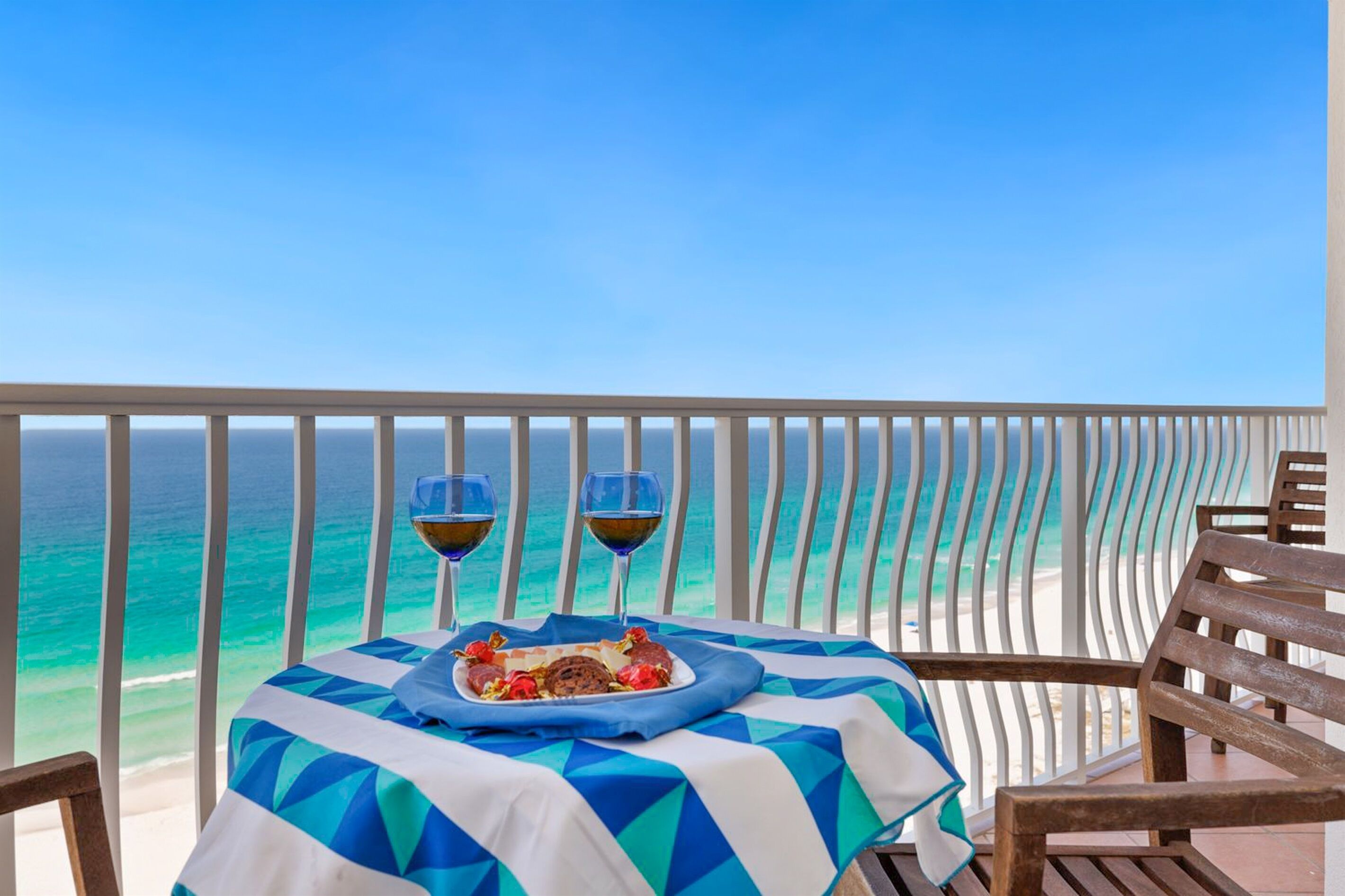 Luxury 2 BR Condo steps to the beach!  No crowds! Beach Chairs Included