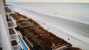 Accommodatie ligt op het strand