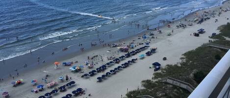 Accommodatie ligt op het strand