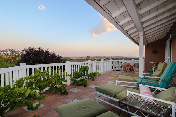 Deck later afternoon views