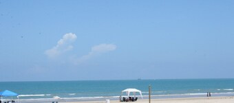 BEACHFRONT GROUND FLOOR 3/2 Condo...STEPS TO THE BEACH...UNBELIEVABLE VIEWS!!!