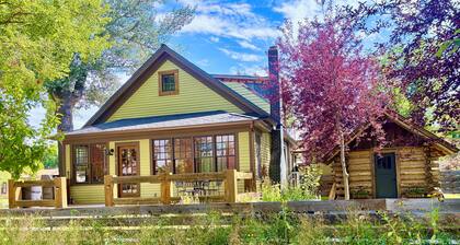 Entire house in small town Manhattan, Montana.