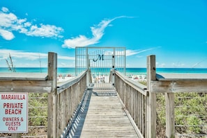 Beach nearby, beach towels
