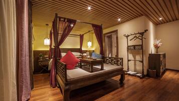 Premium bedding, down duvets, pillow-top beds, minibar