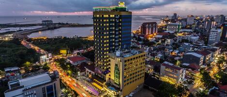 Majoituspaikan julkisivu