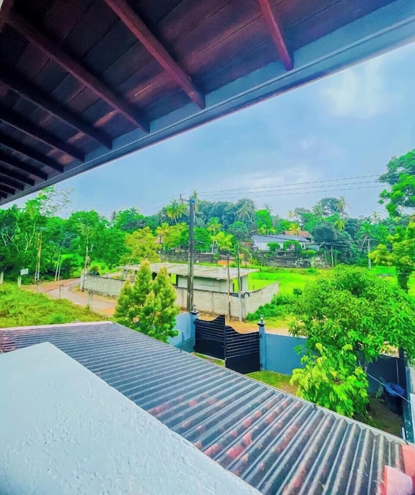 Fachada de la propiedad