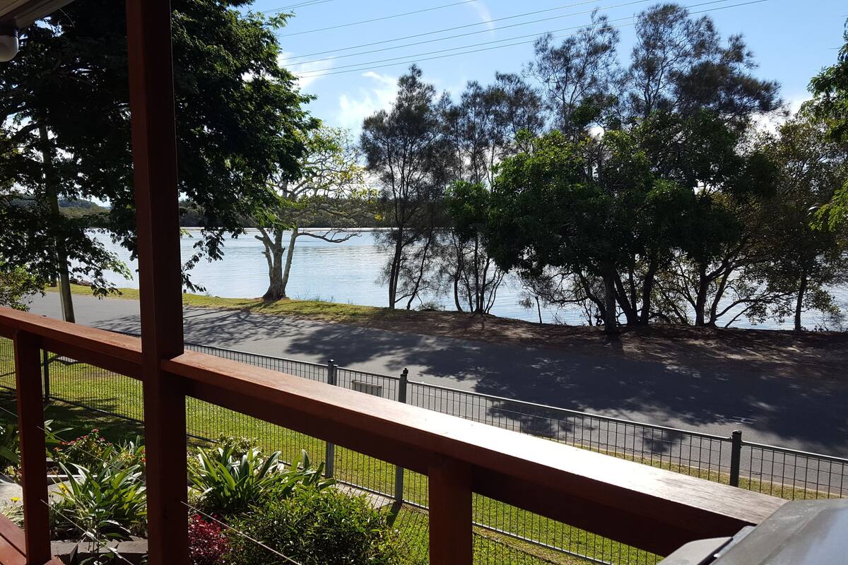 Riverview Cabin | Balcony view