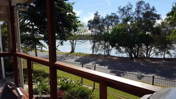 Riverview Cabin | Balcony view