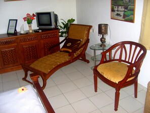 Classic Double Room | Ruang tamu | Pemain DVD 