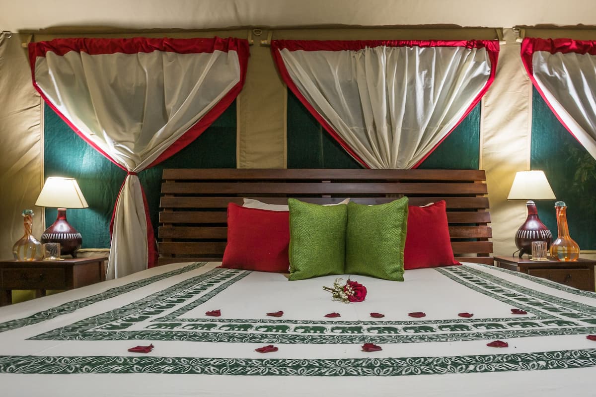 1 habitación y ropa de cama de alta calidad
