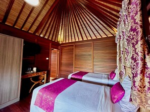 Bungalow | Escritorio, cortinas blackout y wifi gratis 