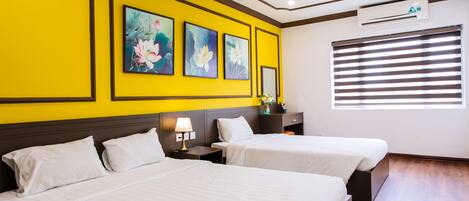 1 habitación y ropa de cama hipoalergénica