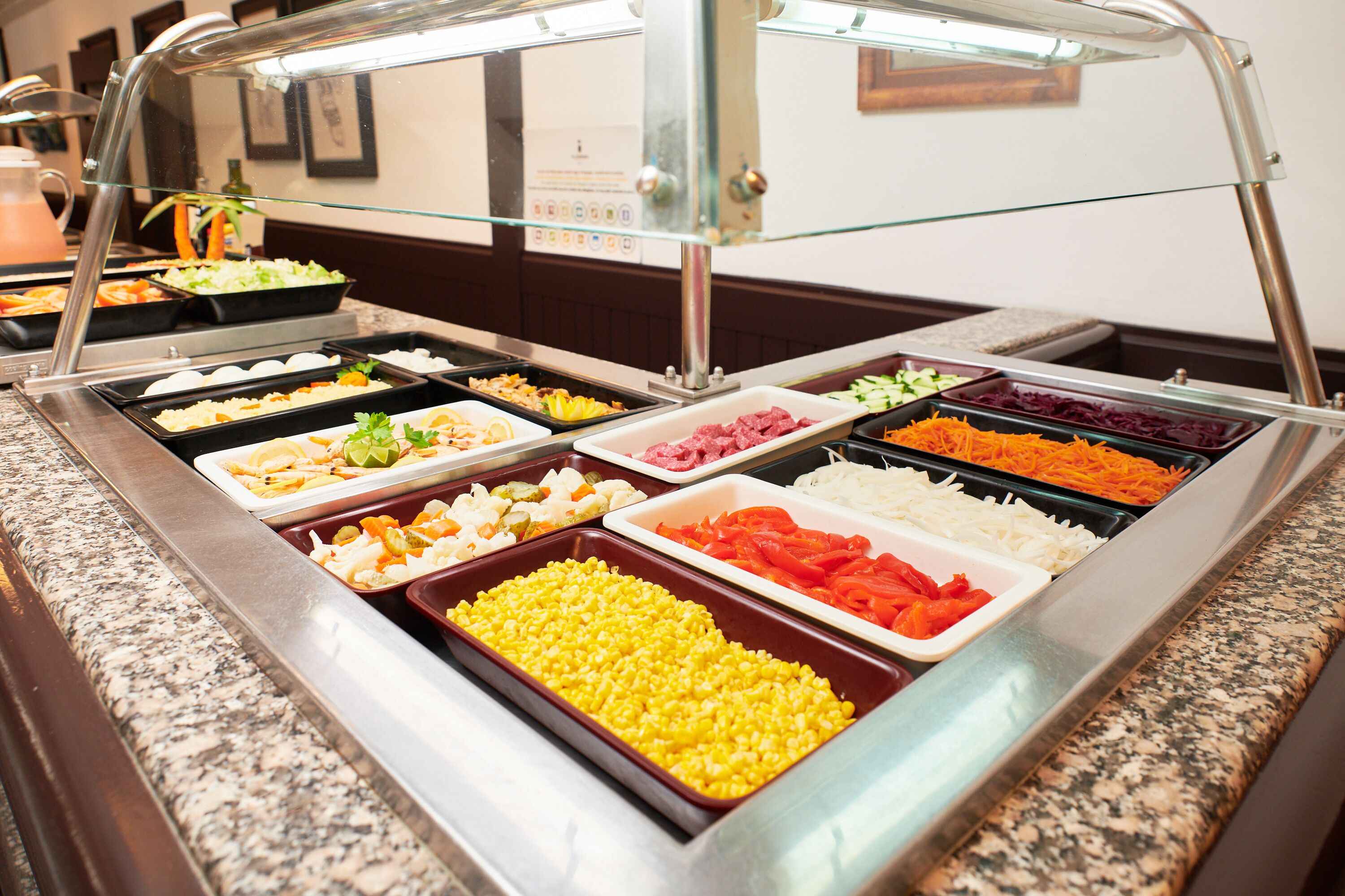 Tägliches inbegriffenes Frühstücksbuffet