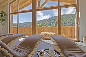 Un sauna, baño turco
