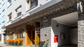 Fassade der Unterkunft