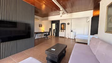 Minibar, desk, rollaway beds, free WiFi