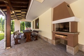 Aire de pique-nique/barbecue