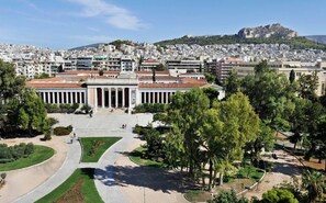 Façana frontal de l'allotjament