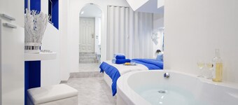 Santorini Style in Athens, Greece