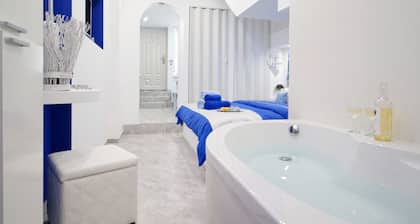 Santorini Style in Athens, Greece