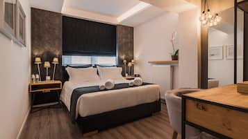 Acropolis Luxury Living | Frette Italian sheets, premium bedding, pillowtop beds, in-room safe