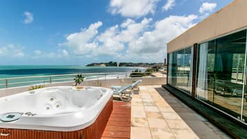 Panoramic Penthouse, 3 Bedrooms, Jetted Tub, Ocean View | View from room