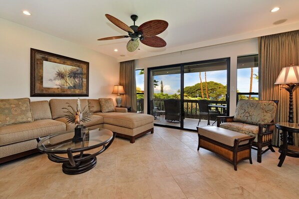 Condo, 2 Bedrooms | Living room | DVD player - Kaanapali Plantation #52 2 Bedroom Condo by RedAwning (Lahaina)