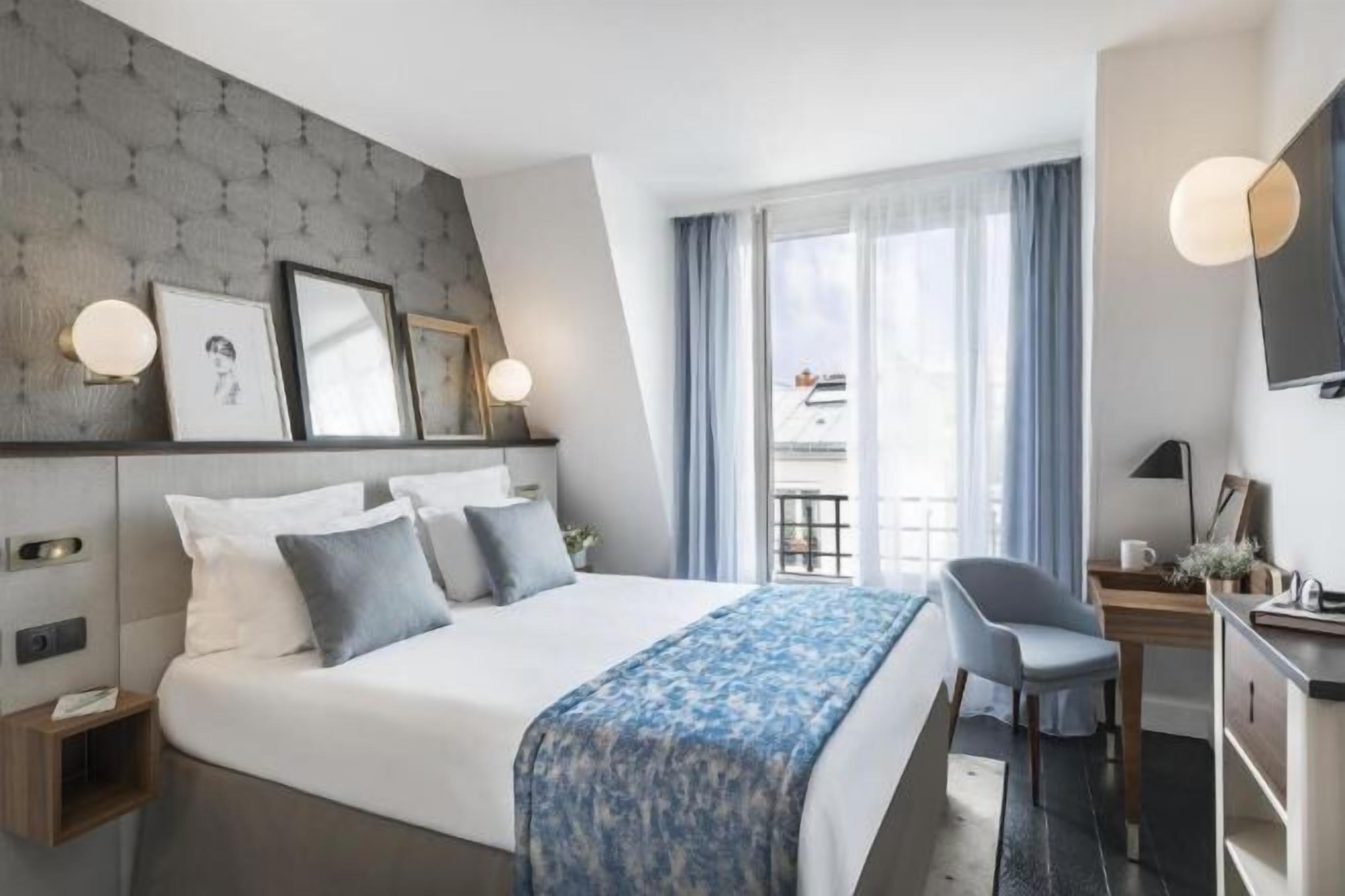 Premium bedding, pillowtop beds, in-room safe, desk
