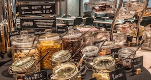 Daily buffet breakfast (EUR 17.50 per person)