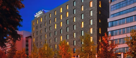 Front of property – evening/night