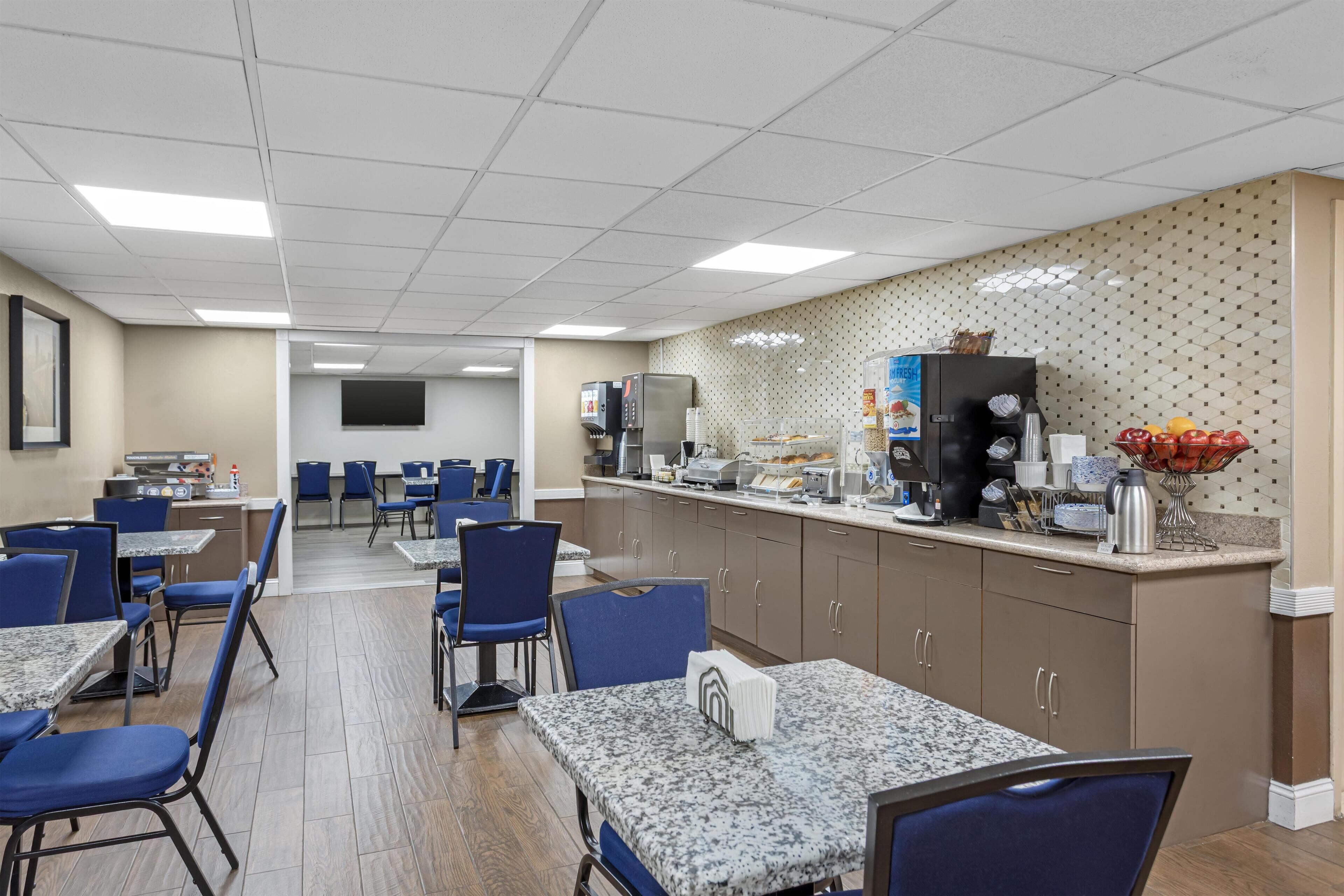 Gratis kontinental morgenmad hver dag