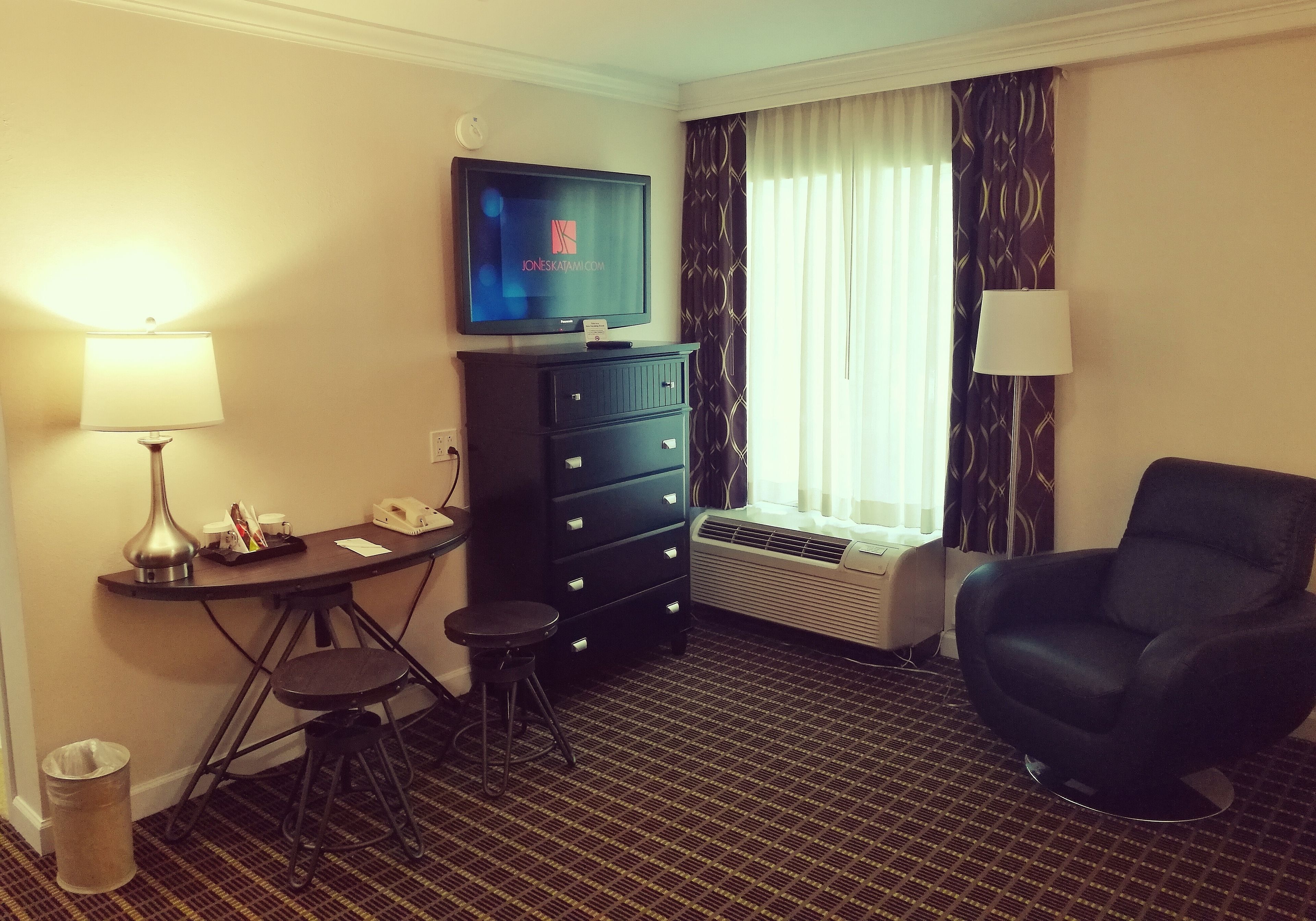 superior double room, 2 double beds | 1 bedroom, in-room safe, desk, laptop workspace