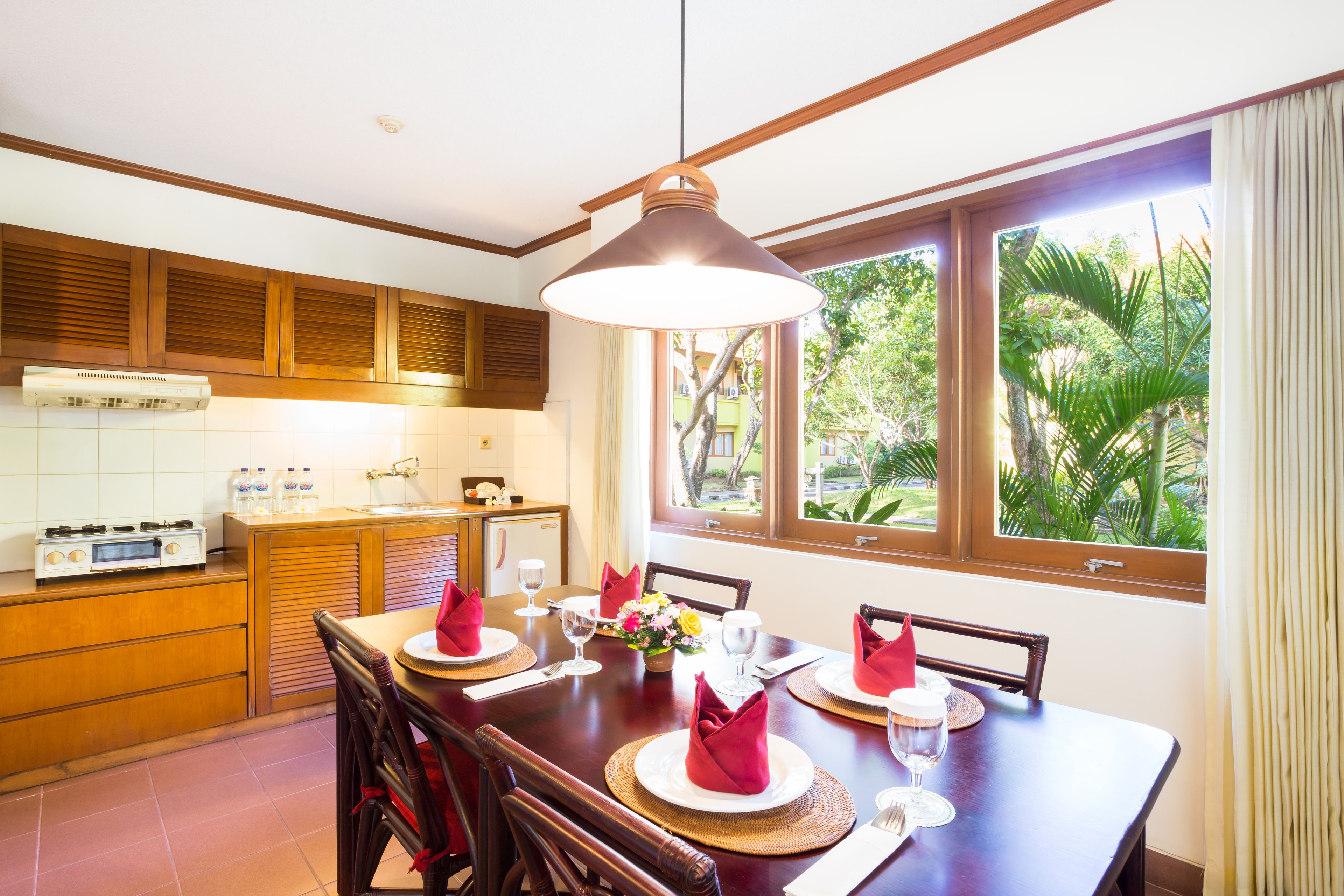 Two-Bedroom Suite | Private kitchenette | Fridge, coffee/tea maker, electric kettle