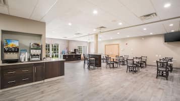 Free buffet breakfast