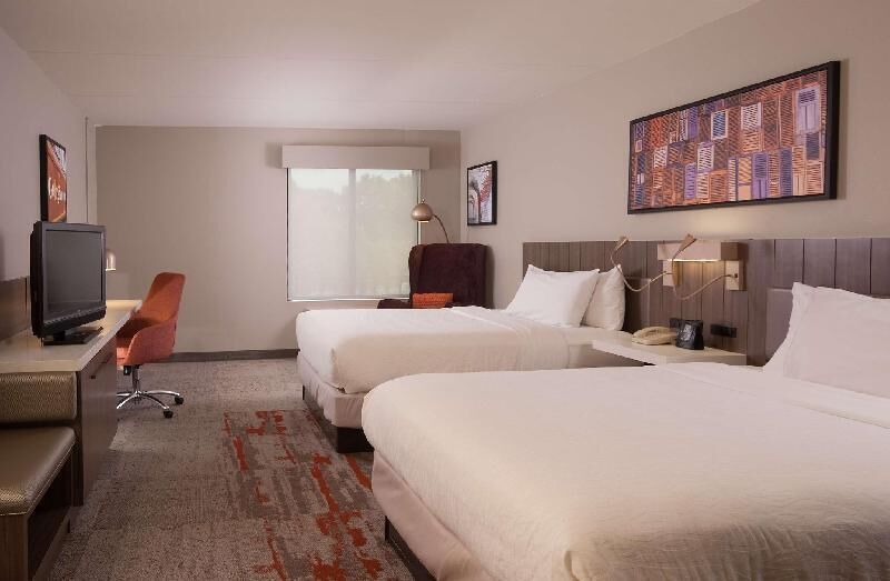 Down comforters, in-room safe, desk, laptop workspace