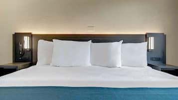 Wifi gratis y ropa de cama