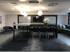 Sala de estar en el lobby