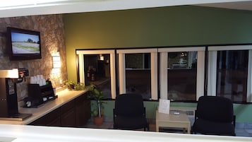 Zona de estar del vestíbulo