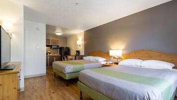 Tempat tidur bayi, Wi-Fi (biaya tambahan), seprai linen, dan jam alarm