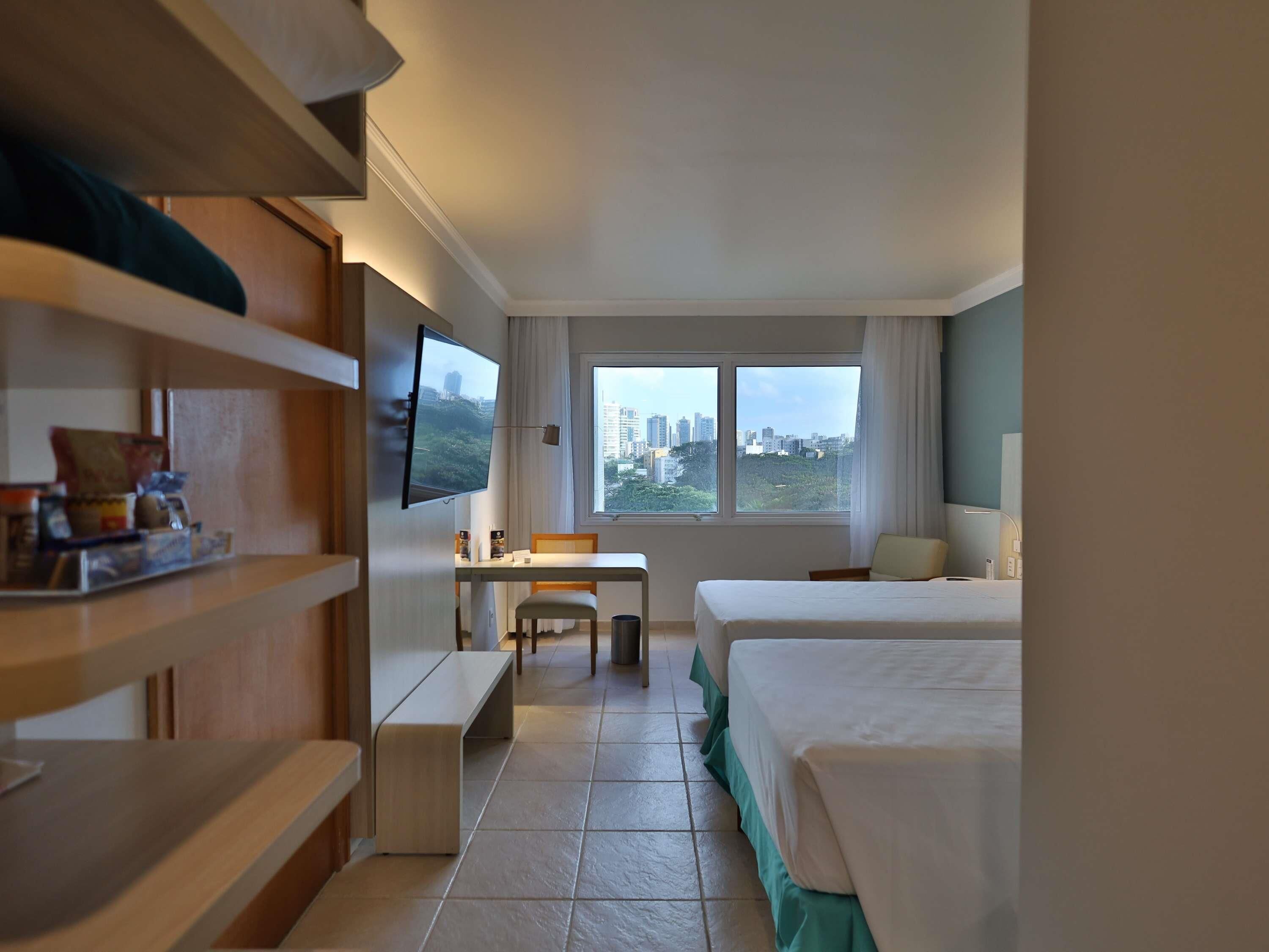 Minibar, in-room safe, desk, blackout curtains