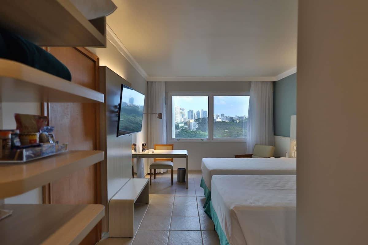 Minibar, in-room safe, desk, blackout curtains