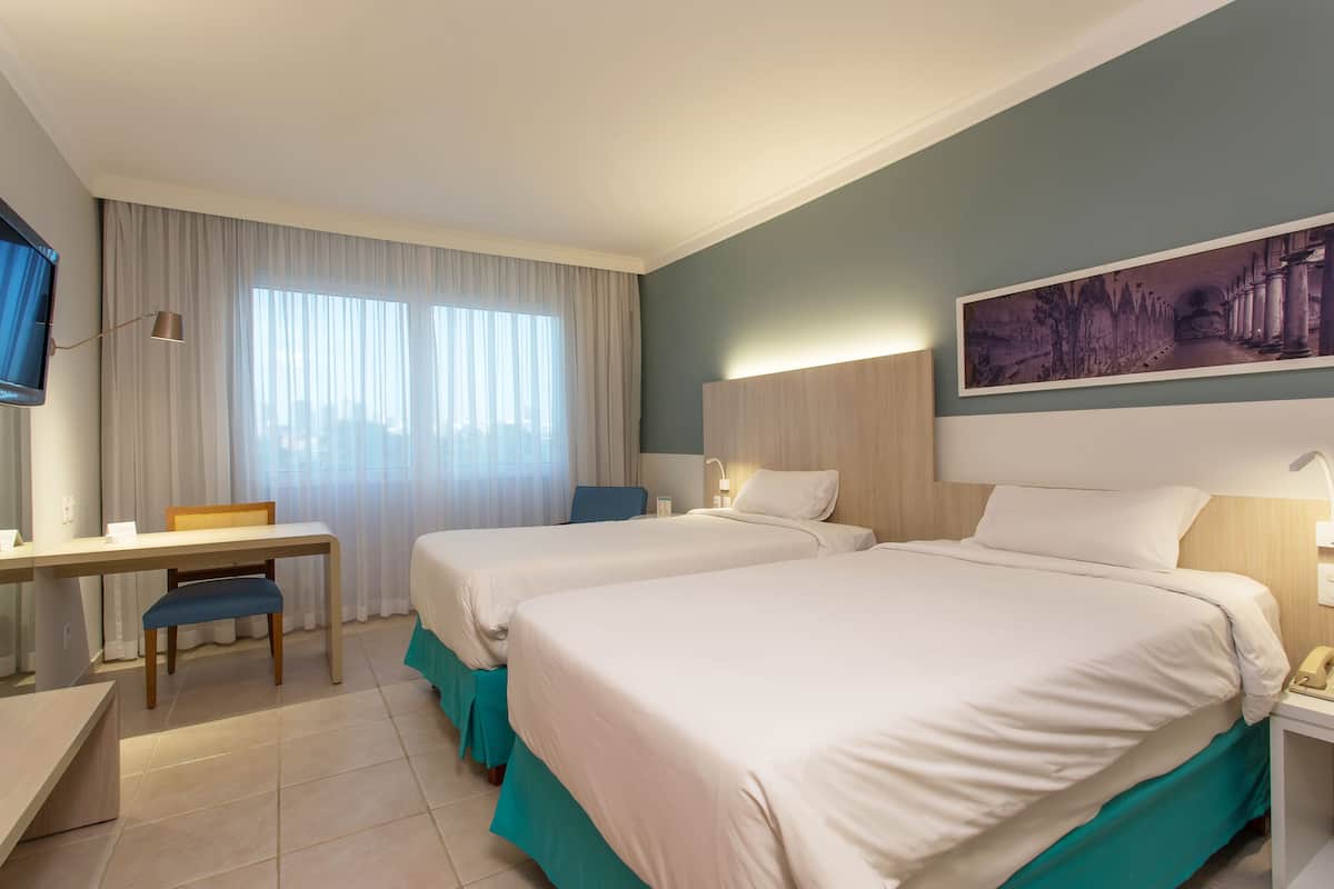 Minibar, in-room safe, desk, blackout curtains