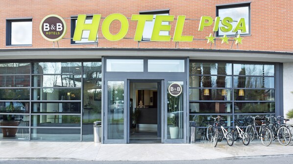 Voorkant van accommodatie