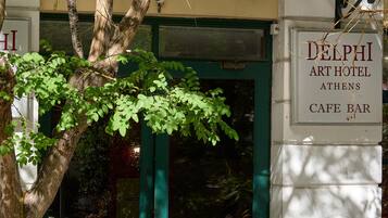 Entrada de la propiedad