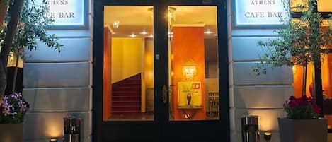 EntrĂ©e de lâhĂ©bergement