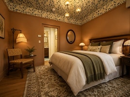 Quarto standard, 1 cama Queen (Katharine McCormick) | Individualmente decorados, individualmente mobiliados