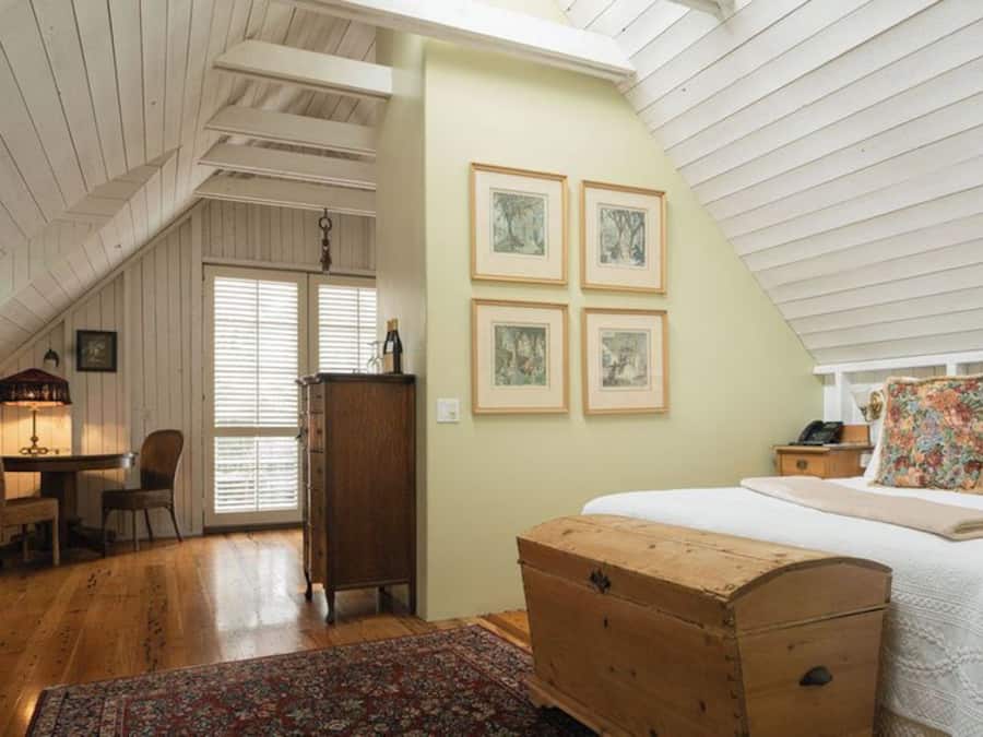 Superior-værelse - 1 kingsize-seng - balkon - udsigt til have (Weathervane) | Individuelt design, individuel indretning, strygejern/strygebræt