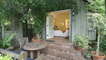 Luxury Bungalow, 1 Queen Bed, Patio, Garden Area (The Garden Room) | Terrace/patio