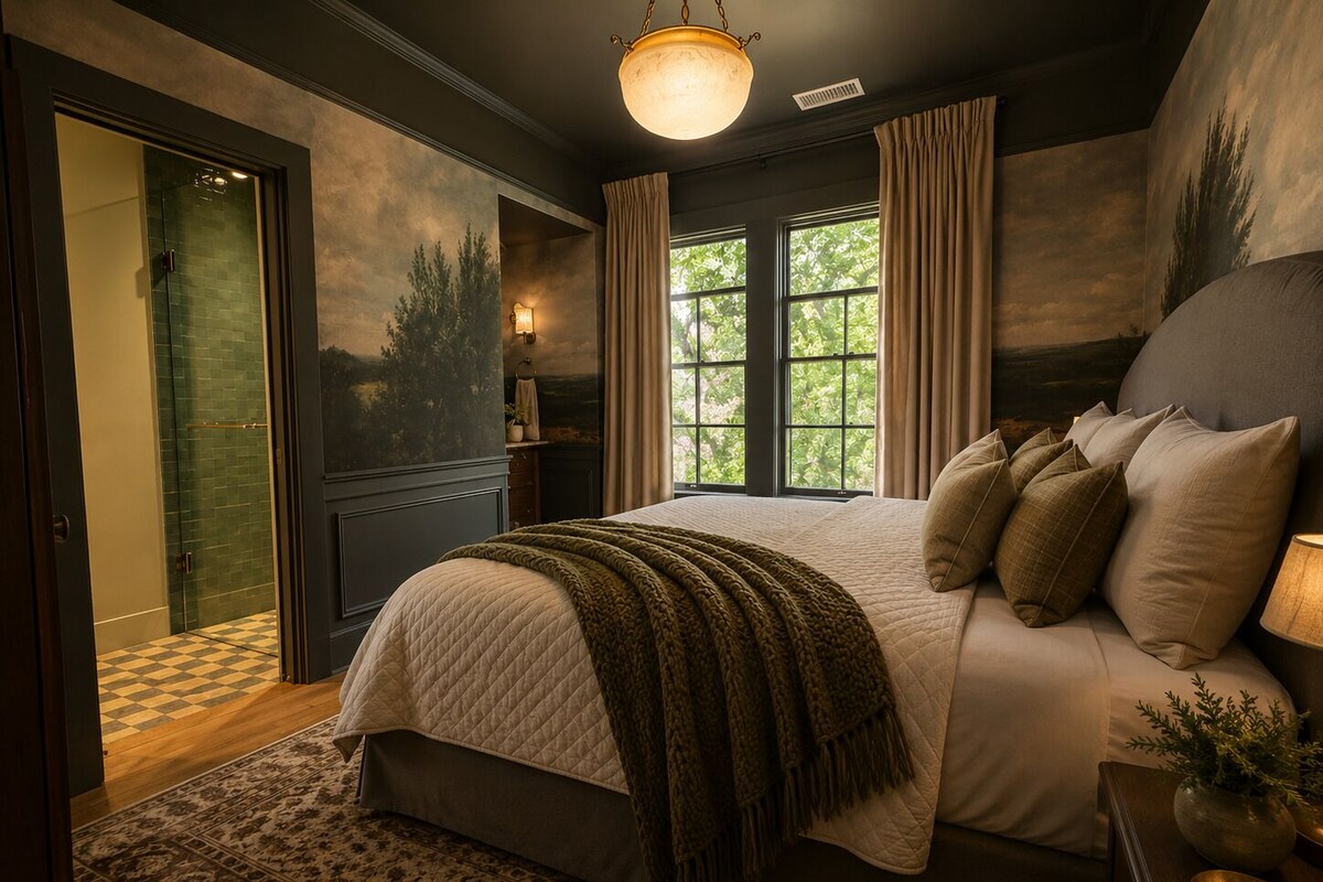 Standard Room, 1 king Bed (Mary Simpson Room) | Iron/ironing board, WiFi (free), individually decorated
