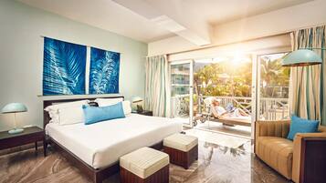 Sábanas italianas Frette, ropa de cama de alta calidad y minibar